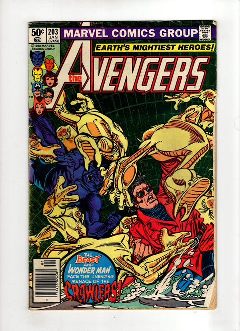 The Avengers, Vol. 1 #203 (1980) Newsstand Edition Newsstand Edition Buy & Sell Comics Online Comic Shop Toronto Canada