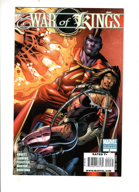 War of Kings #2 (Cvr C) (2009) Paul Pelletier 2nd Printing Variant C Paul Pelletier 2nd Printing Variant Buy & Sell Comics Online Comic Shop Toronto Canada