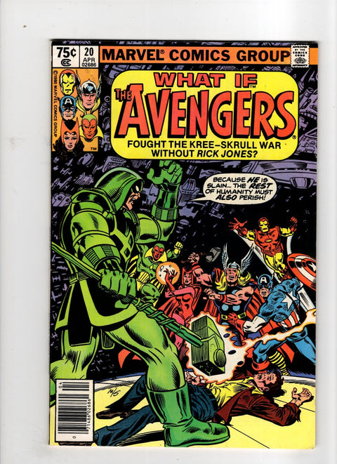 What If, Vol. 1 #20 (1980) Newsstand Edition Newsstand Edition Buy & Sell Comics Online Comic Shop Toronto Canada