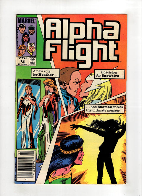 Alpha Flight, Vol. 1 #18 (1985) Canadian Price Variant Canadian Price Variant Buy & Sell Comics Online Comic Shop Toronto Canada