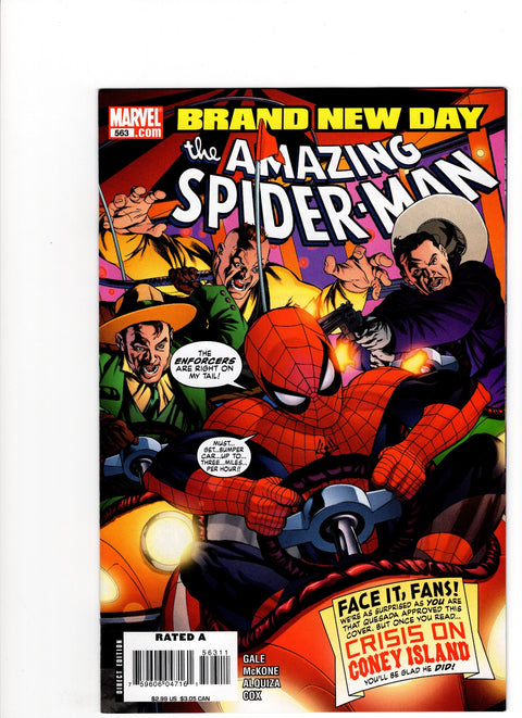 The Amazing Spider-Man, Vol. 2 #563 (Cvr A) (2008) Mike McKone A Mike McKone Buy & Sell Comics Online Comic Shop Toronto Canada