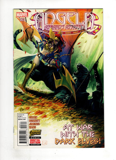 Angela: Asgard's Assassin #3 (Cvr A) (2015) Stephanie Hans A Stephanie Hans Buy & Sell Comics Online Comic Shop Toronto Canada