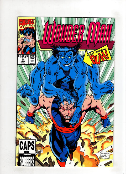 Wonder Man, Vol. 2 #5 (1992) Buy & Sell Comics Online Comic Shop Toronto Canada