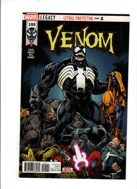 Venom, Vol. 3 #155 (Cvr A) (2017) Mark Bagley A Mark Bagley Buy & Sell Comics Online Comic Shop Toronto Canada