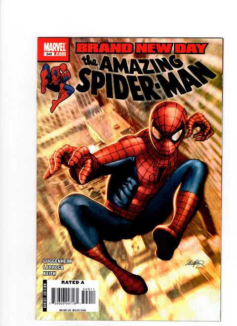 The Amazing Spider-Man, Vol. 2 #549 (Cvr A) (2008) Salvador Larroca A Salvador Larroca Buy & Sell Comics Online Comic Shop Toronto Canada