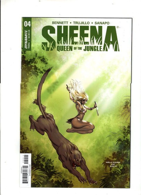 Sheena (Dynamite Entertainment) #4 (Cvr A) (2017) Moritat A Moritat Buy & Sell Comics Online Comic Shop Toronto Canada