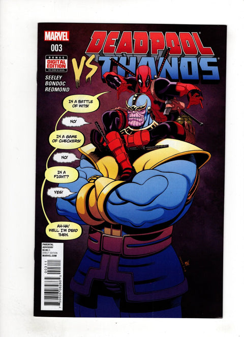 Deadpool vs. Thanos #3 (Cvr A) (2015) Tradd Moore & Matt Wilson A Tradd Moore & Matt Wilson Buy & Sell Comics Online Comic Shop Toronto Canada