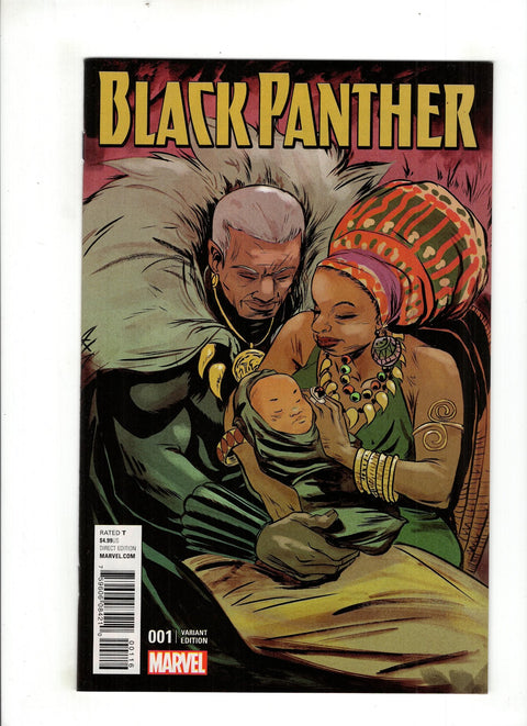 Black Panther, Vol. 6 #1 (Cvr J) (2016) Sanford Greene Connecting Variant J Sanford Greene Connecting Variant Buy & Sell Comics Online Comic Shop Toronto Canada