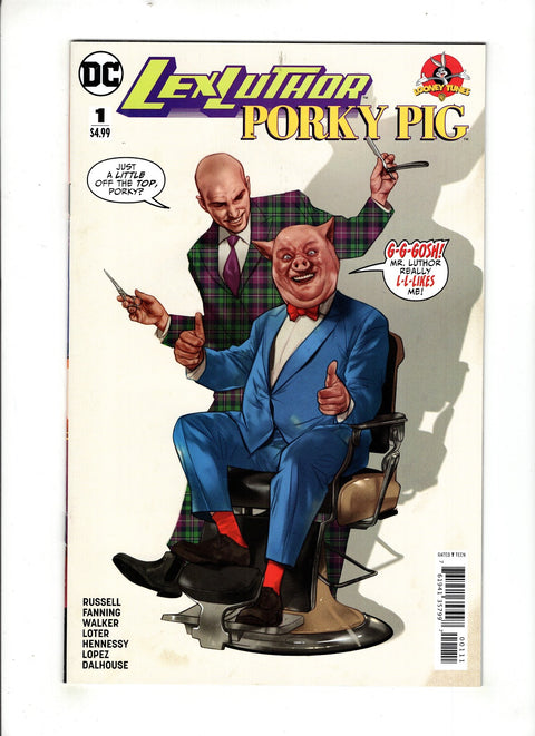 Lex Luthor / Porky Pig Special #1 (Cvr A) (2018) Ben Oliver A Ben Oliver Buy & Sell Comics Online Comic Shop Toronto Canada