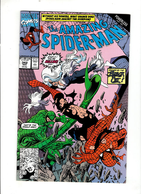 The Amazing Spider-Man, Vol. 1 #342 (1990) Buy & Sell Comics Online Comic Shop Toronto Canada