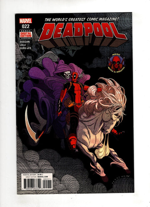 Deadpool, Vol. 5 #22 (Cvr A) (2016) A Buy & Sell Comics Online Comic Shop Toronto Canada