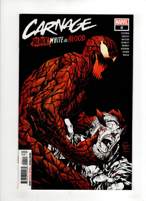 Carnage: Black, White & Blood #4 (Cvr A) (2021) Ryan Stegman A Ryan Stegman Buy & Sell Comics Online Comic Shop Toronto Canada