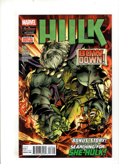 Hulk, Vol. 2 #16 (Cvr A) (2015) Mark Bagley A Mark Bagley Buy & Sell Comics Online Comic Shop Toronto Canada
