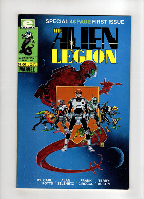 Alien Legion, Vol. 1 #1 (1984) Buy & Sell Comics Online Comic Shop Toronto Canada