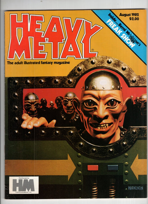 Heavy Metal (Volume 06) (1982) #5 (1982) Buy & Sell Comics Online Comic Shop Toronto Canada