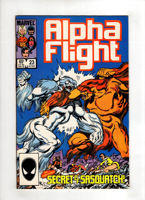 Alpha Flight, Vol. 1 #23 (1985) Buy & Sell Comics Online Comic Shop Toronto Canada