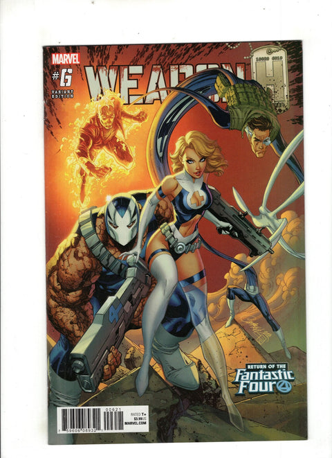 Weapon H #6 (Cvr B) (2018) J. Scott Campbell Return of The Fantastic Four Variant B J. Scott Campbell Return of The Fantastic Four Variant Buy & Sell Comics Online Comic Shop Toronto Canada