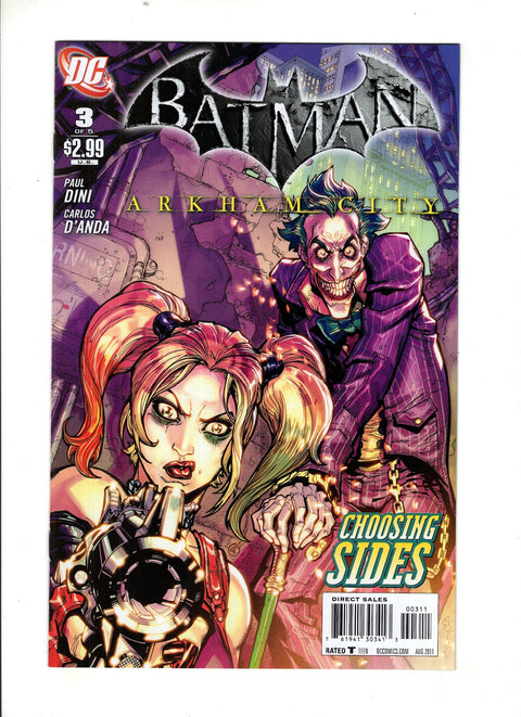 Batman: Arkham City #3 (Cvr A) (2011) A Buy & Sell Comics Online Comic Shop Toronto Canada