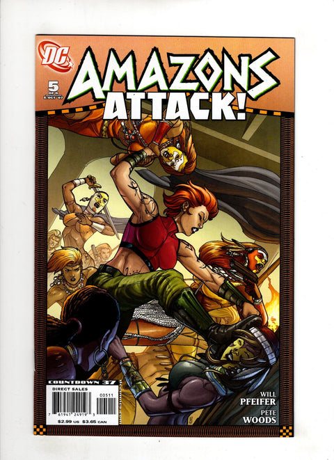 Amazons Attack, Vol. 1 #5 (2007) Pete Woods Pete Woods Buy & Sell Comics Online Comic Shop Toronto Canada