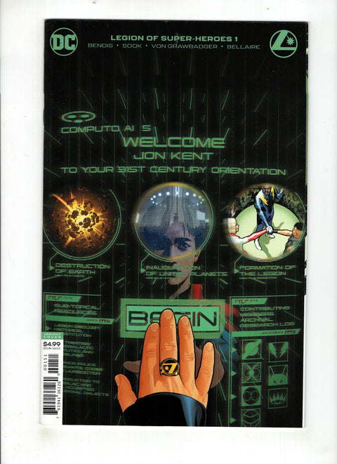 Legion of Super-Heroes, Vol. 8 #1 (Cvr E) (2019) Variant Ryan Sook Card Stock E Variant Ryan Sook Card Stock Buy & Sell Comics Online Comic Shop Toronto Canada