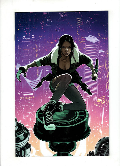 Blade Runner: Black Lotus #3 (Cvr D) (2022) FOC Spokes Virgin Variant D FOC Spokes Virgin Variant Buy & Sell Comics Online Comic Shop Toronto Canada