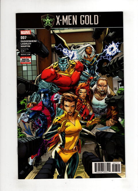 X-Men: Gold, Vol. 2 #7 (Cvr A) (2017) Ken Lashley A Ken Lashley Buy & Sell Comics Online Comic Shop Toronto Canada