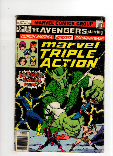 Marvel Triple Action, Vol. 1 #37 (1977) Buy & Sell Comics Online Comic Shop Toronto Canada