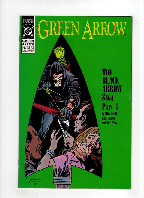 Green Arrow, Vol. 2 #37 (1990) Buy & Sell Comics Online Comic Shop Toronto Canada