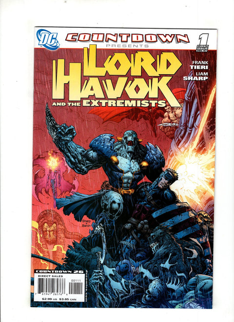 Countdown Presents: Lord Havok and the Extremists #1 (2007) Buy & Sell Comics Online Comic Shop Toronto Canada