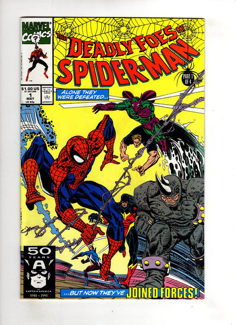 The Deadly Foes of Spider-Man #1 (1991) Buy & Sell Comics Online Comic Shop Toronto Canada