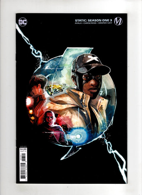 Static: Season One #3 (Cvr B) (2021) Nikolas Draper-Ivey Card Stock Variant B Nikolas Draper-Ivey Card Stock Variant Buy & Sell Comics Online Comic Shop Toronto Canada