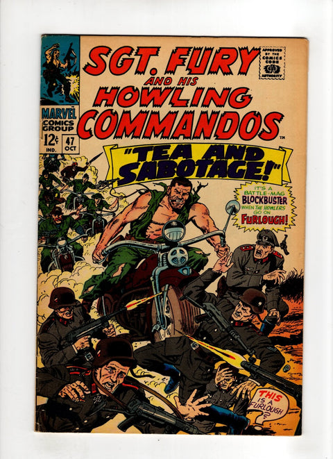 Sgt. Fury and His Howling Commandos #47 (1967) Buy & Sell Comics Online Comic Shop Toronto Canada