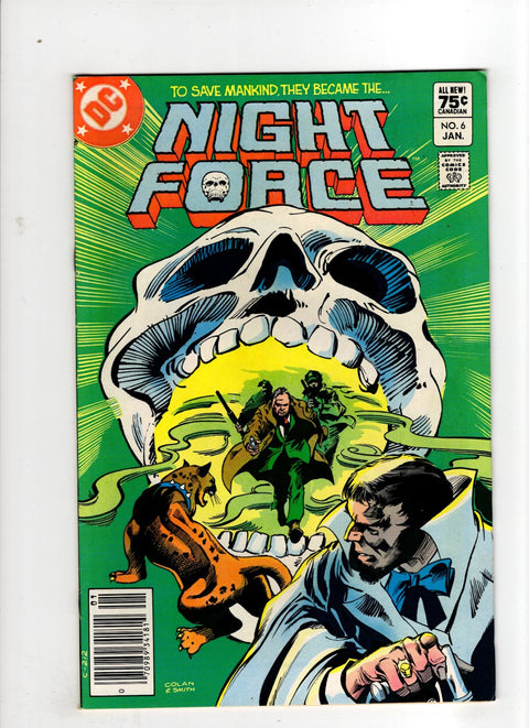 Night Force, Vol. 1 #6 (1982) Newsstand Edition Newsstand Edition Buy & Sell Comics Online Comic Shop Toronto Canada