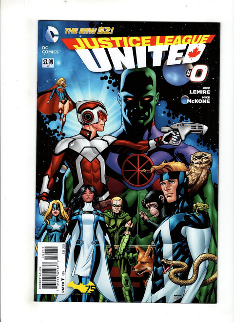 Justice League United #0 (2014) Buy & Sell Comics Online Comic Shop Toronto Canada