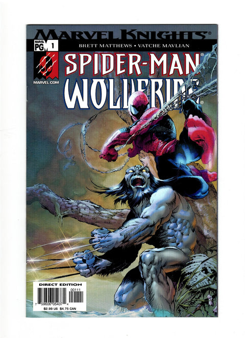 Spider-Man & Wolverine, Vol. 1 #1 (2003) Buy & Sell Comics Online Comic Shop Toronto Canada