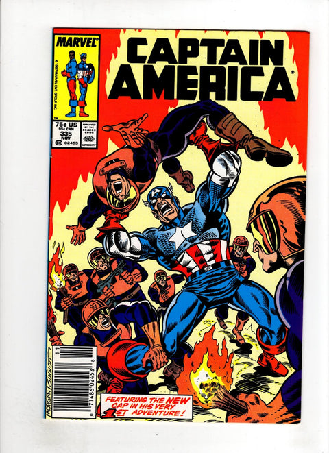 Captain America, Vol. 1 #335 (1987) Newsstand Edition Newsstand Edition Buy & Sell Comics Online Comic Shop Toronto Canada