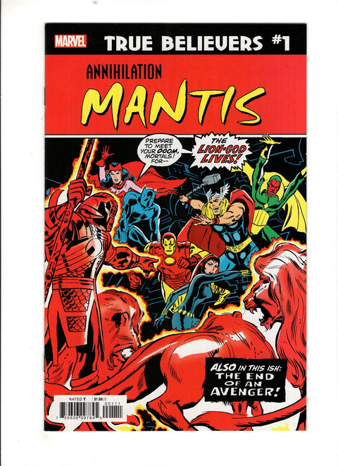 True Believers: Annihilation - Mantis #1 (2019) Buy & Sell Comics Online Comic Shop Toronto Canada