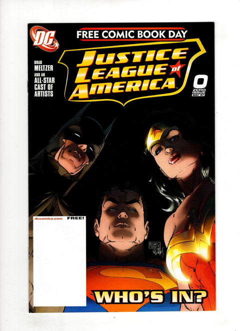 Justice League of America, Vol. 2 #0 (2007) Free Comic Book Day Edition Free Comic Book Day Edition Buy & Sell Comics Online Comic Shop Toronto Canada