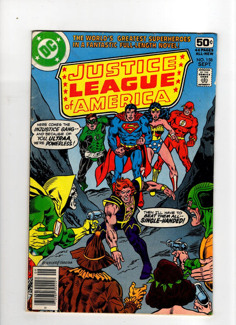 Justice League of America, Vol. 1 #158 (1978) Newsstand Edition Newsstand Edition Buy & Sell Comics Online Comic Shop Toronto Canada