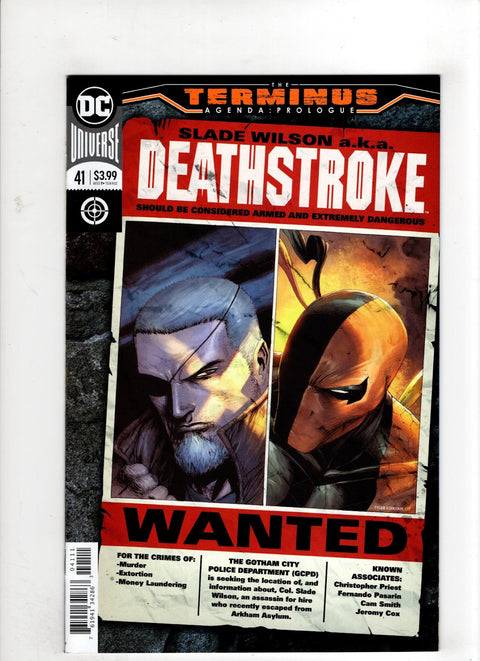 Deathstroke, Vol. 4 #41 (Cvr A) (2019) Tyler Kirkham A Tyler Kirkham Buy & Sell Comics Online Comic Shop Toronto Canada
