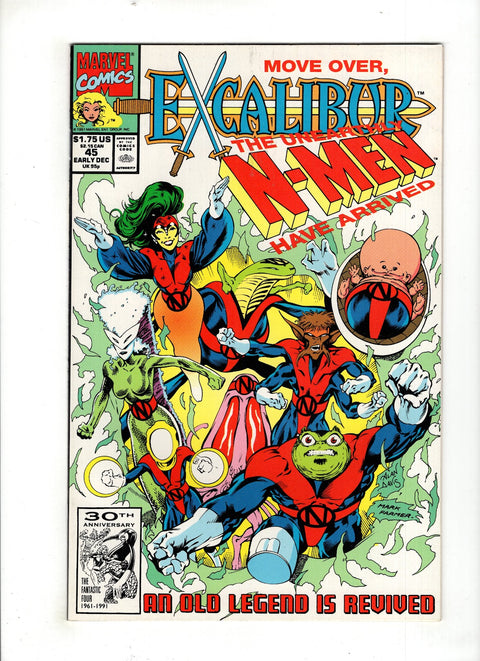 Excalibur, Vol. 1 #45 (1991) Buy & Sell Comics Online Comic Shop Toronto Canada