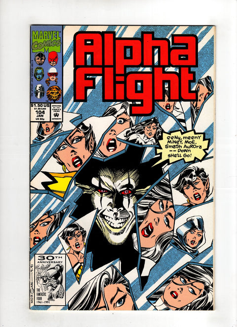 Alpha Flight, Vol. 1 #104 (1991) Buy & Sell Comics Online Comic Shop Toronto Canada