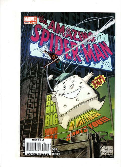 The Amazing Spider-Man, Vol. 2 #594 (Cvr A) (2009) Joe Quesada A Joe Quesada Buy & Sell Comics Online Comic Shop Toronto Canada
