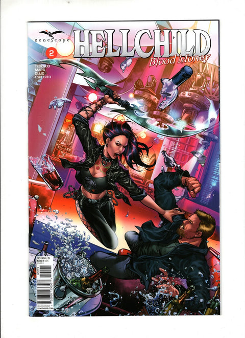 Hellchild: Blood Money #2 (Cvr B) (2019) Riveiro Variant B Riveiro Variant Buy & Sell Comics Online Comic Shop Toronto Canada