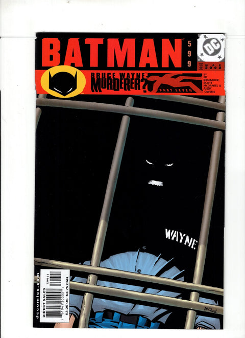 Batman, Vol. 1 #599 (2002) Buy & Sell Comics Online Comic Shop Toronto Canada