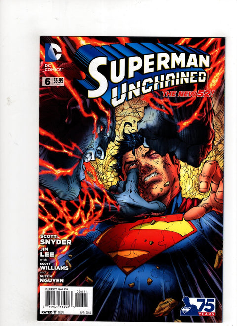 Superman Unchained #6 (Cvr A) (2014) Jim Lee A Jim Lee Buy & Sell Comics Online Comic Shop Toronto Canada