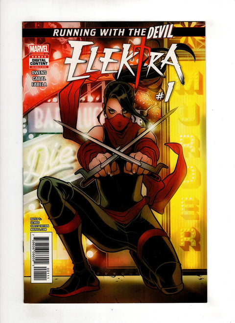 Elektra, Vol. 4 #1 (Cvr A) (2017) Elizabeth Torque A Elizabeth Torque Buy & Sell Comics Online Comic Shop Toronto Canada