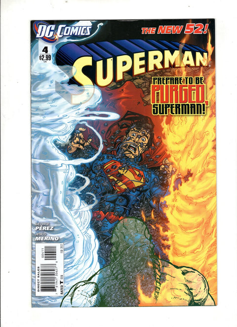 Superman, Vol. 3 #4 (Cvr A) (2011) George Pérez A George Pérez Buy & Sell Comics Online Comic Shop Toronto Canada