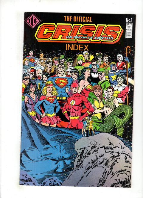 Official Crisis on Infinite Earths Index #1 (1986) Buy & Sell Comics Online Comic Shop Toronto Canada