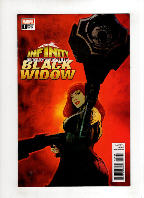 Infinity Countdown: Black Widow, Vol. 1 #1 (Cvr C) (2018) Variant Bill Sienkiewicz